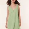 The Frades Mini Dress - Cotton Gauze - Ambrosia