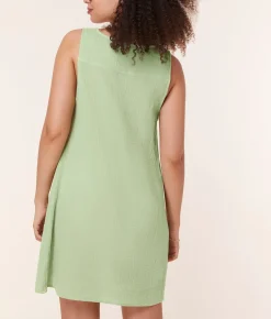 The Frades Mini Dress - Cotton Gauze - Ambrosia