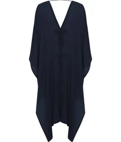 The Handloom Bodrum Kaftan - Navy