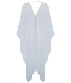 The Handloom Bodrum Kaftan - Baby Blue