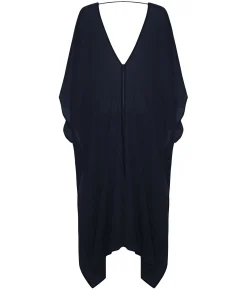 The Handloom Bodrum Kaftan - Navy