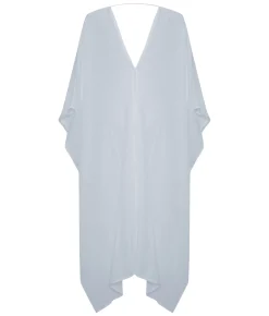 The Handloom Bodrum Kaftan - Baby Blue