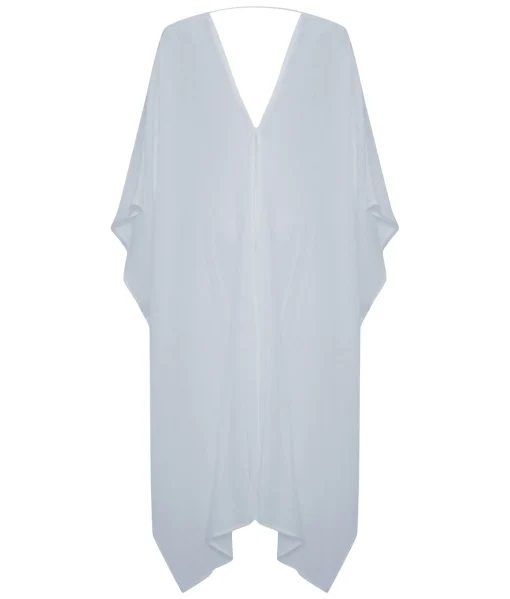 The Handloom Bodrum Kaftan - Baby Blue