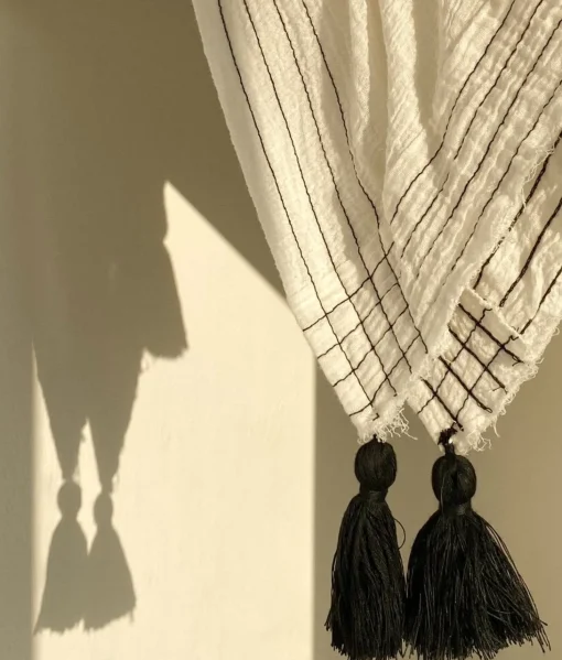 The Handloom Ela Kaftan - Natural