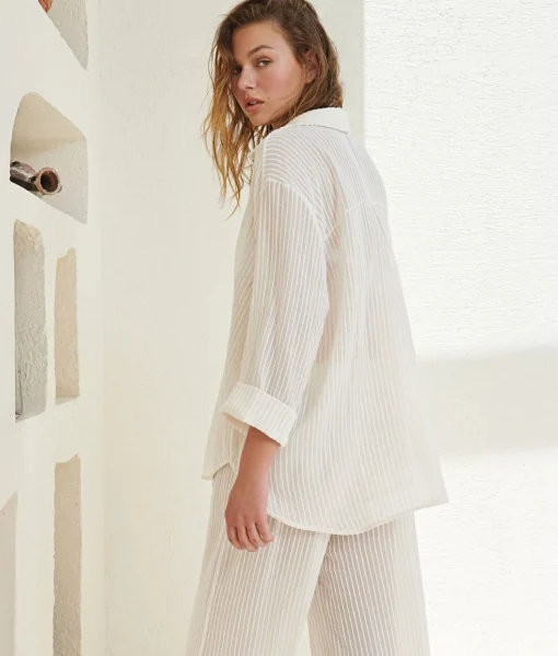 The Handloom Voyage Set - White Stripes