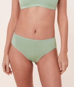 The High Waist Hipster Panty - Cloud - Jade
