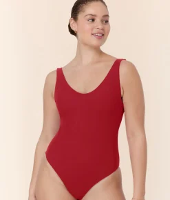 The Ibiza One Piece - Eco Ribbed - Flame - Classic