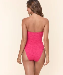 The Kauai One Piece - Eyelet - Begonia - Classic