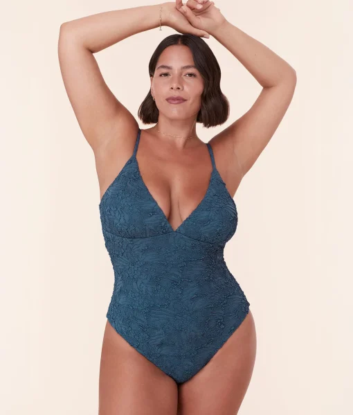 The Lanikai One Piece - Popcorn Floral - Stargazer - Classic