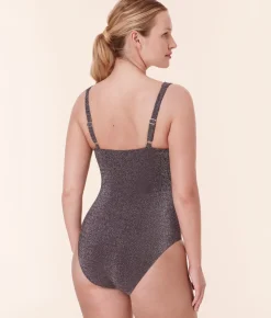 The Lipari One Piece - Glitter - Licorice - Classic