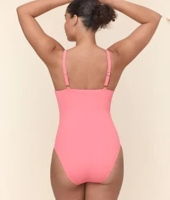 The Macao One Piece - Eco Nylon - Petal - Classic