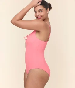 The Macao One Piece - Eco Nylon - Petal - Classic
