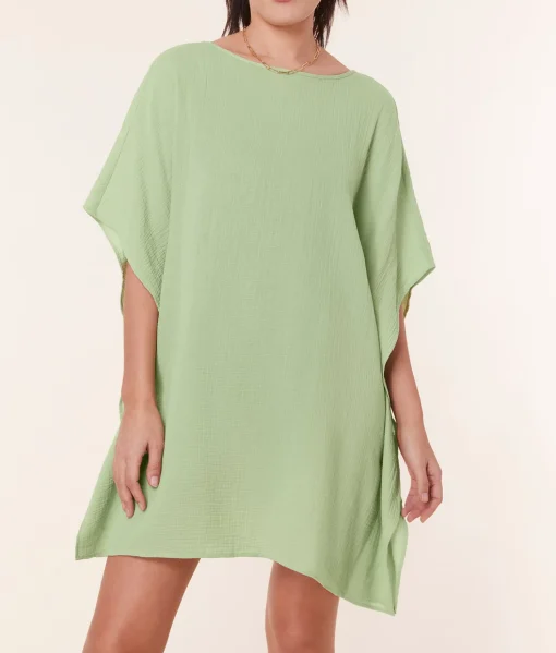The Magdalena Kaftan - Cotton Gauze - Ambrosia