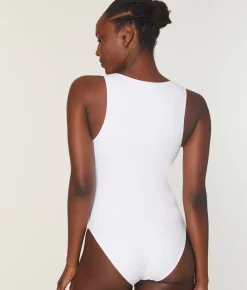 The Malibu One Piece - Eco Nylon - White - Classic