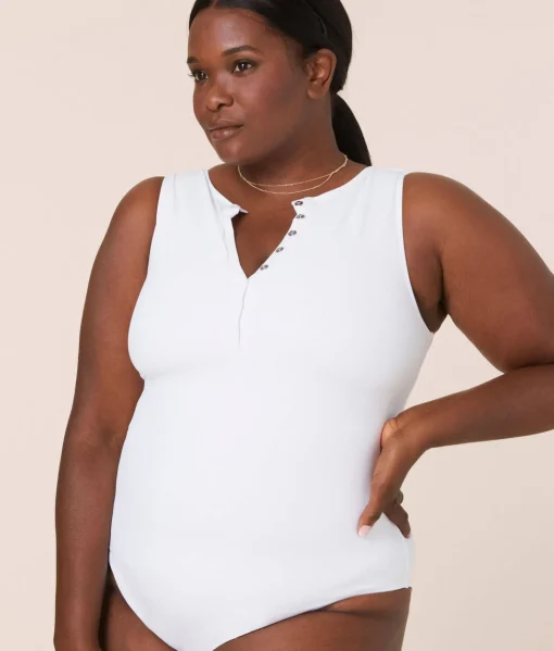 The Malibu One Piece - Eco Nylon - White - Classic
