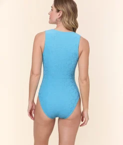 The Malibu One Piece - Terry Shells - Crystal - Classic