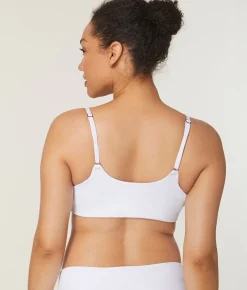 The Maui Bikini Top - Eco Nylon - White