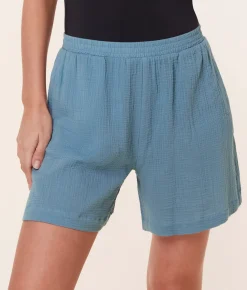 The Mullins Short - Cotton Gauze - Oceanview