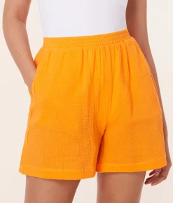 The Mullins Short - Cotton Gauze - Marigold