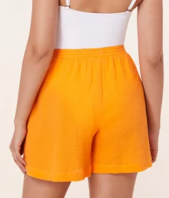 The Mullins Short - Cotton Gauze - Marigold
