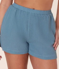 The Mullins Short - Cotton Gauze - Oceanview
