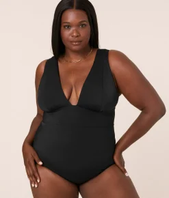 The Mykonos One Piece - Flat - Black - Classic