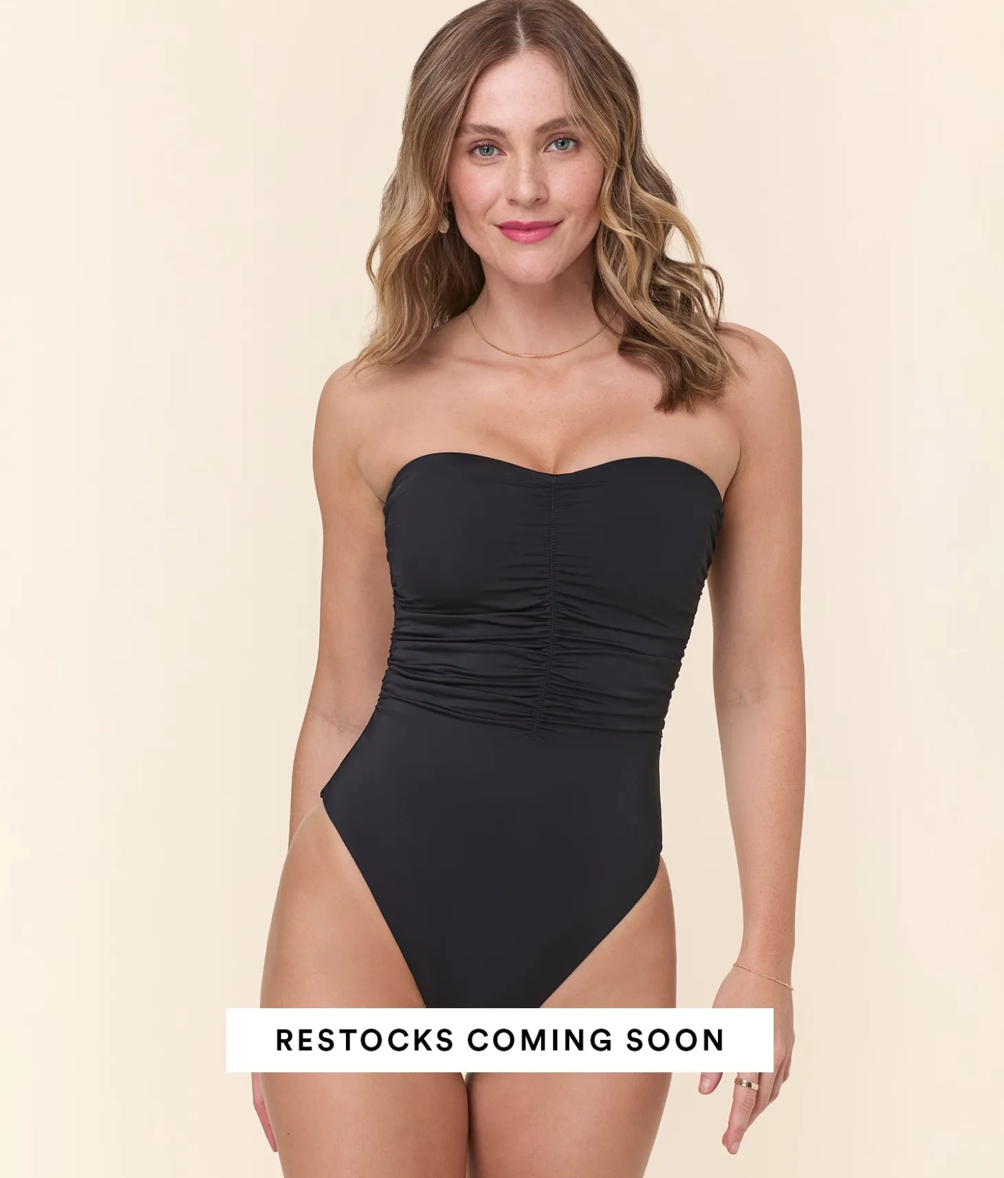 The Pana One Piece - Eco Nylon - Black - Classic