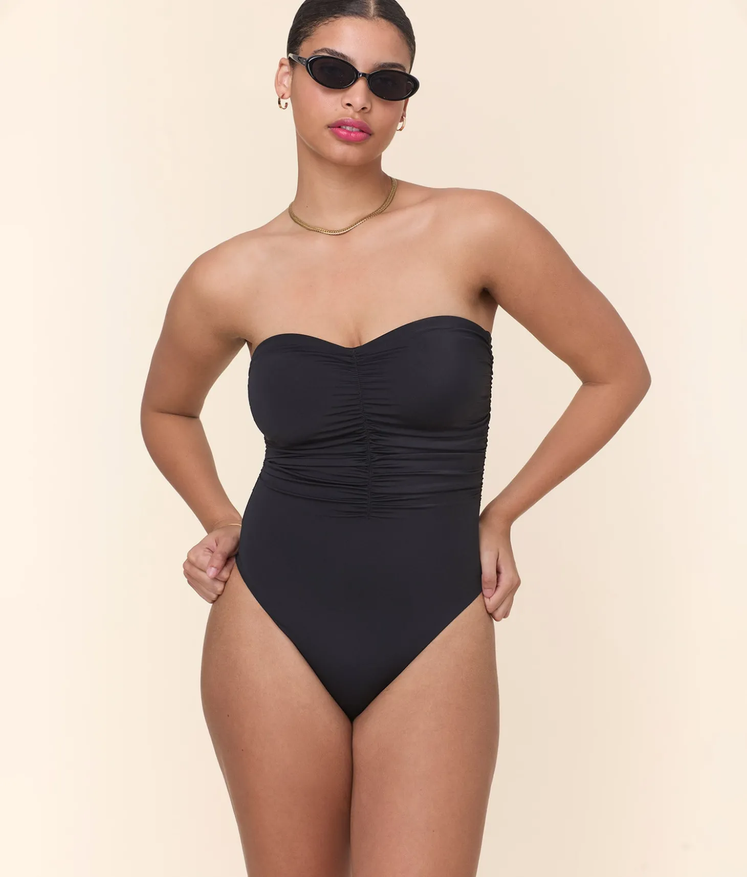 The Pana One Piece - Eco Nylon - Black - Classic