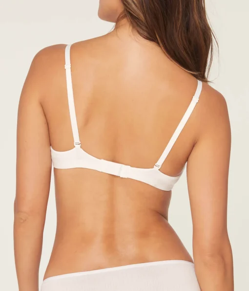 The Plunge Bralette - Cloud - Snow
