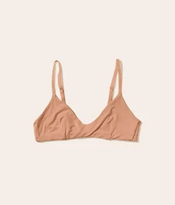 The Plunge Bralette - Rayon - Honey