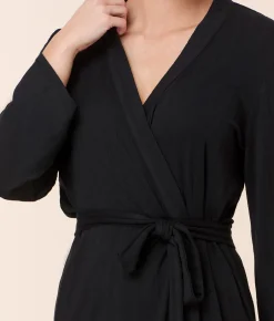 The Robe - Wide Rib - Black