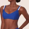 The Rockley Bikini Top - Eco Nylon - Mazarine
