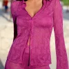 The Suva Top - Floral Lace - Aurora