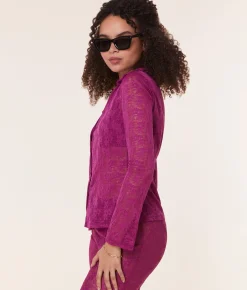 The Suva Top - Floral Lace - Aurora