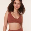 The Tahiti Bikini Top - Eco Nylon - Sequoia
