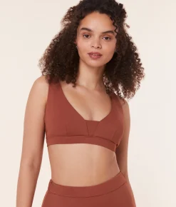 The Tahiti Bikini Top - Eco Nylon - Sequoia
