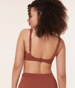 The Tahiti Bikini Top - Eco Nylon - Sequoia