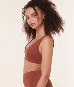 The Tahiti Bikini Top - Eco Nylon - Sequoia