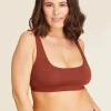 The Tank Bralette - Rayon - Deep Terracotta