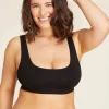 The Tank Bralette - Rayon - Black