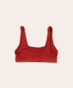 The Tank Bralette - Rayon - Deep Terracotta