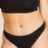 The Thong Panty - Rayon - Black