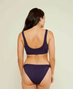 The Ventura Bikini Top - Flat - Navy