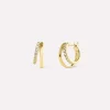 Toda Double Hoop Earrings - Ana Luisa