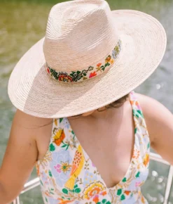 Tropical Embroidered Hat