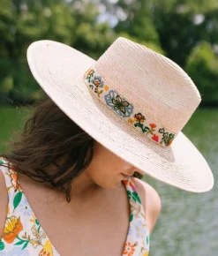 Tropical Embroidered Hat